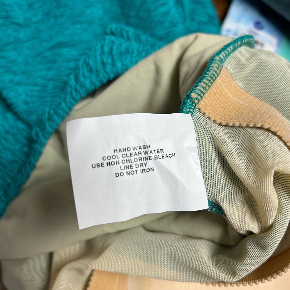 Jade green one piece swimsuit size 24W ocean cruise quality pool party lake - Picture 11 of 13